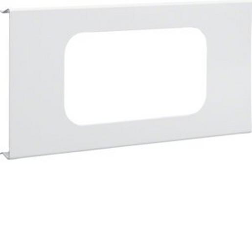 R93129010 Blende 2-fach R18 Stahl BRS OT 120 rweiß