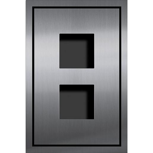 ZAU2062-0030 Inputzmontageset aus Frontplatte flächen