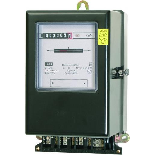 201030 Drehstromzähler elektromechanisch 10/30A