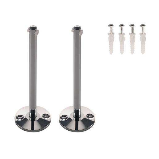 TENSEO Umlenker 16cm chrom UMLENKER, für Niedervolt-Seilsystem, chr