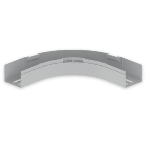 66060 Unex Flachbogen 90° 60x75 aus U23X