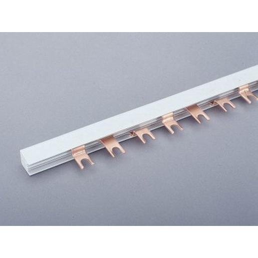 31026 Kammschiene 3-polig, Gabel, Teilung 27 m