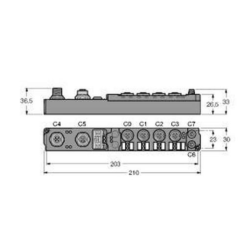 SDPB-0202D-1003 piconet Stand-alone-Modul für PROFIBUS-D