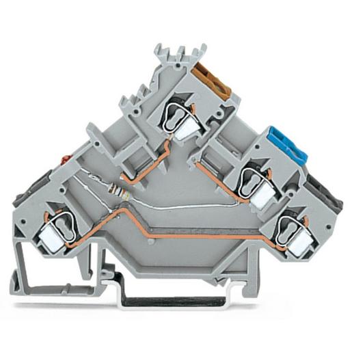 280-560/281-434 3-Leiter-InitiatorenklemmeLED rotfür P