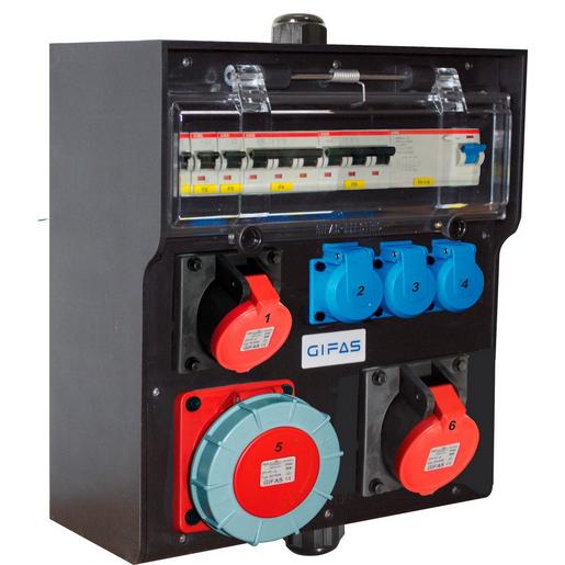 294993 GIFAS Vollgummi-Sicherheitsverteiler Typ