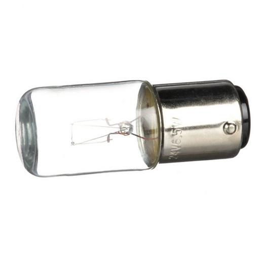 DL1BEB Glühlampe, transparent f. Befehls. u. Me