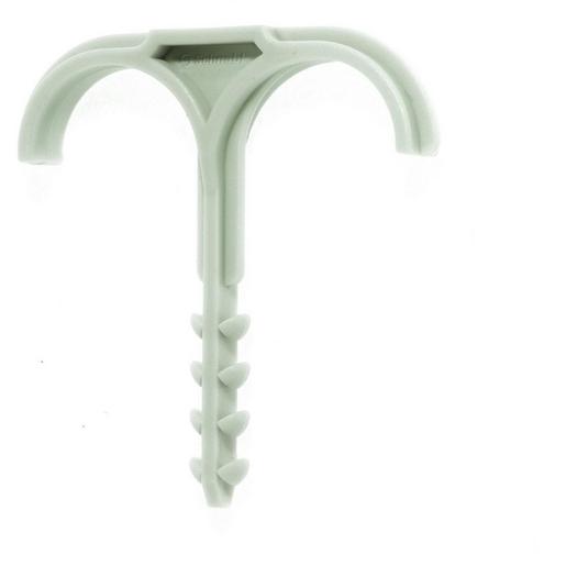 DSS 20-25 H0 hellgrau Doppelsteckschelle DSS 20-25 H0 hellgrau