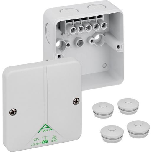 Abox-i m 025-2,5² Abzweigkasten, Schutzart IP66, max. Leit