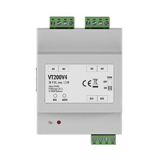 VT200V4 VT200 Verteiler 4-fach für Video-Türspre