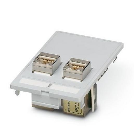 VS-SI-FP-2RJ45-5-MOD-BU/BU Datenfrontplatte