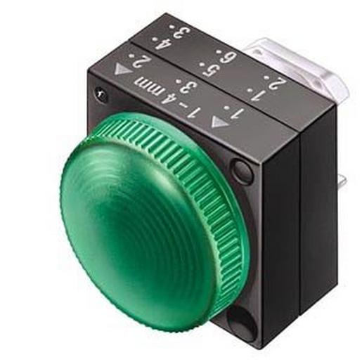 3SB3001-6AA30 Leuchtmelder, 22mm, rund Kunststoff, gel