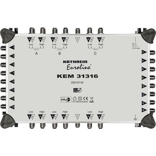 KEM 31316 Multi-switch through 13 to 16 KEM 31316 Multi-switch through 13 to 16