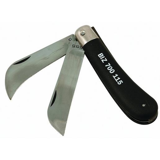 BIZ 700115 Elektrikermesser mit 2 Klingen