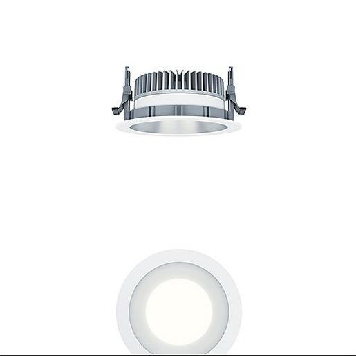 PANOS EVO R150L 15W 830 SWI SM WH LED Decken-Einbauleuchte