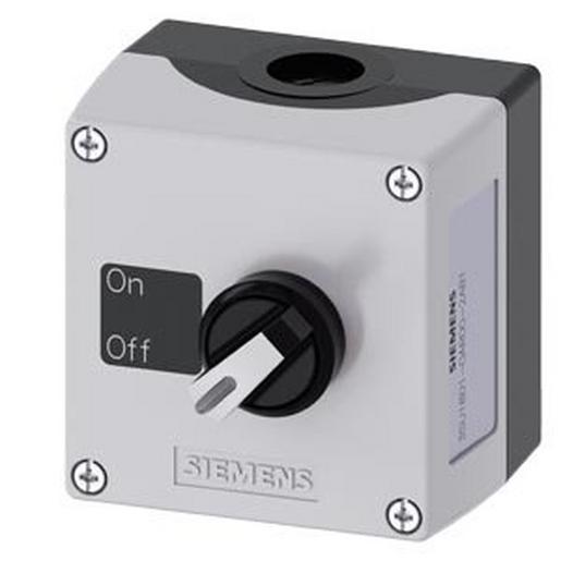 3SU1801-0AR00-2AB1 Gehäuse für Befehlsgeräte, 22 mm, rund