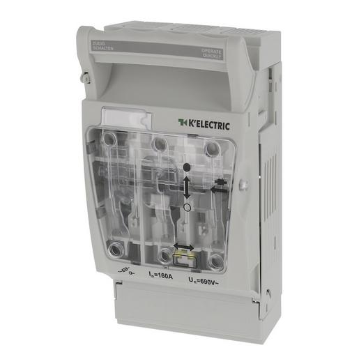 203010 NH 00 Aufbau-Lasttrennschalter KE 160A,