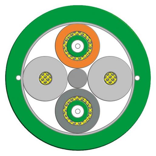 6XV1873-3DT10 FO Trailing Cable GP 50/125/1400(OM2), G