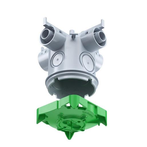 1245-62 Betonbau Decken-Verbindungsdose, mit Put