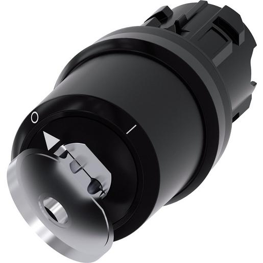 3SU1000-5TF01-0AA0 Schlüsselschalter BKS, 22mm, rund, Kunst