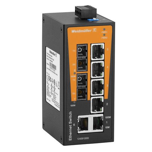 IE-SW-BL08T-6TX-2SCS Schalter, unmanaged, Fast Ethernet