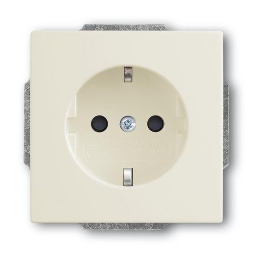 20 EUCKS-896 SCHUKO Steckdosen-Einsatz, chalet-weiß,