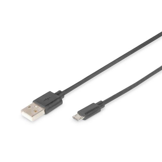 AK-300127-018-S USB Anschlusskabel, Typ A - micro B St/S