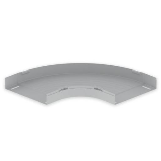 66310 Unex Flachbogen 90° 60X300 aus U23X