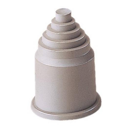 RQE, AD 21,2 Endtülle mit Kabelauslass für Wellschlau