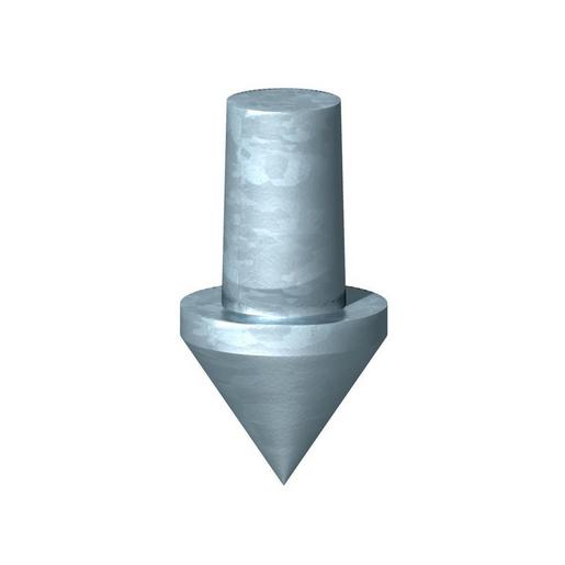 1819 25BP Erderspitze für Erder 25mm Stahlguss tau