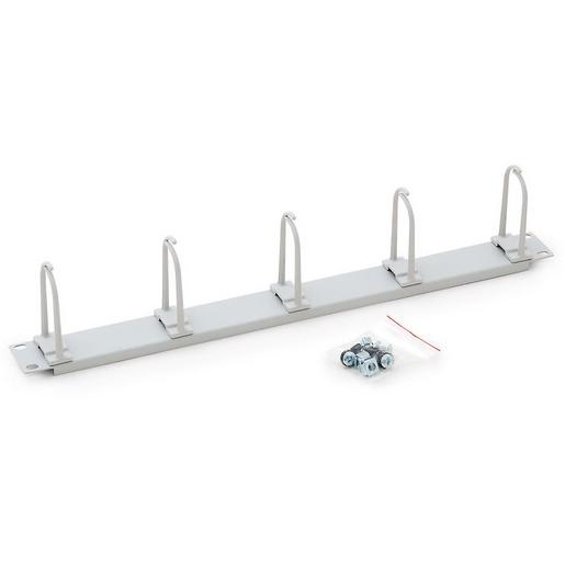 RAC-VP-X11-A1 19" Kabelführungsleiste 1HE, 5x Plastebü