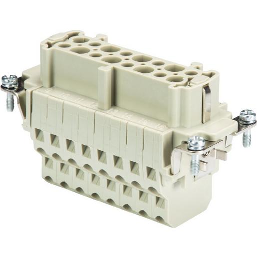 BAS BUM 16 2,5 50 AG Buchseneinsatz-BAS BUM 16 2,5 50 AG