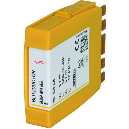 BSP M4 BE 5 Überspannungs-Ableiter-Modul für 4 Einze