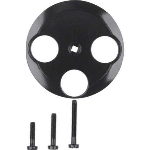 106421 Zentralstück 1930/Glas/Palazzo für 3Loch