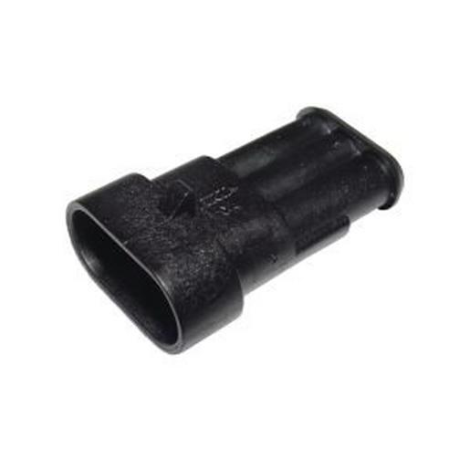 282105-1 Crimpgehäuse, Buchse, 1 Reihen, 3 Pole,