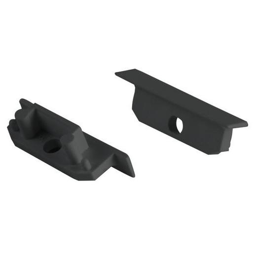 53164080 Endkappen-Set zu LED-Einbauprofil 536530