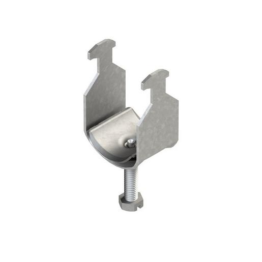 BA 26 AL Hammerfuß-Bügelschelle, für 1 Kabel, Ø 2