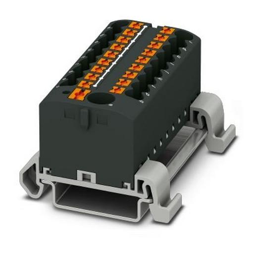 PTFIX 6/18X2,5-NS35A BK Verteilerblock