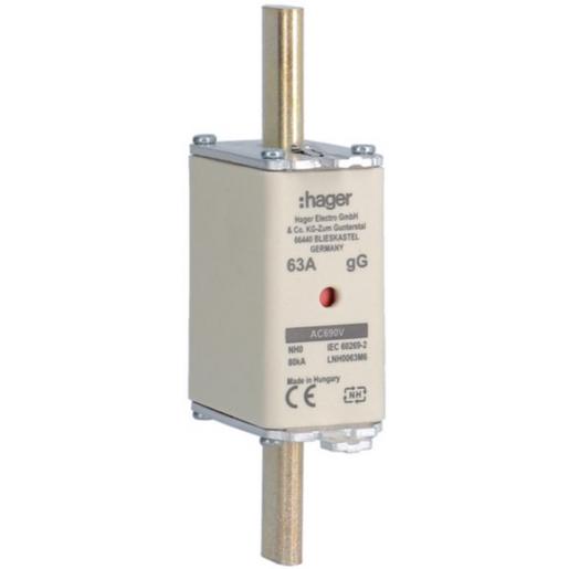 LNH0063M6 NH-Sicherung NH0 gG 690V 63A K-Melder