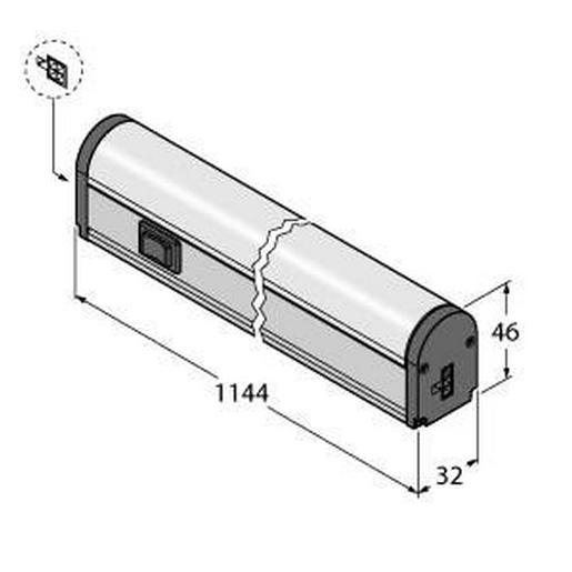 WLB32ZC1130QM Arbeitsleuchten, Linienleuchte