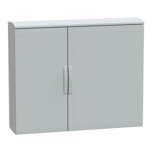 NSYPLAT10123G Polyestergehäuse bodenst. Vers.PLAT oben