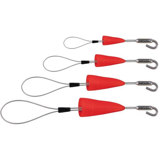 10159 Kabelziehschlaufe mit Haken - 4er Set fü