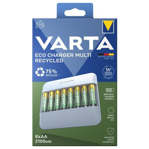 57682 VARTA Eco Charger Multi Recycled inkl. 8