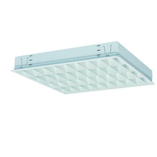 EBRME9-R4X055-3/10DA-W Einbauleuchte, weiß, direkt - symmetrisc