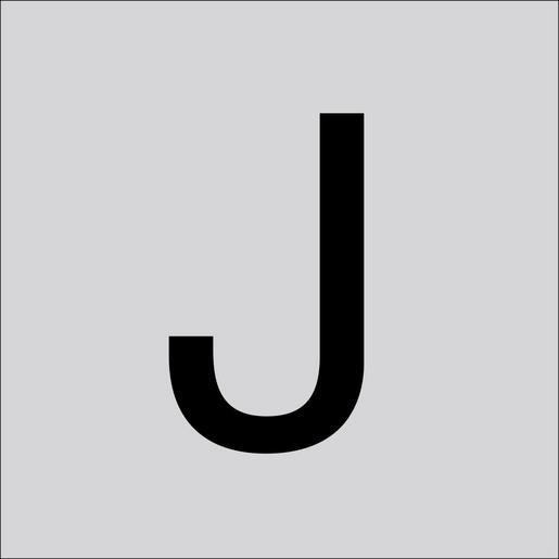 99220.003.J Folienziffer H 40 mm, Großbuchstabe J