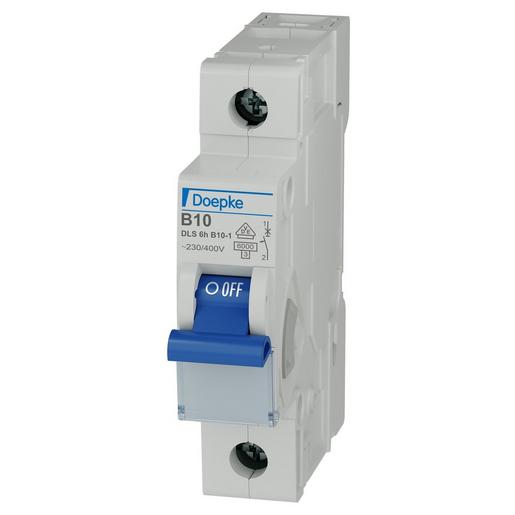 DLS 6H B10-1 6KA Doepke LS-Schalter 1p, B-Char, 400 V/10