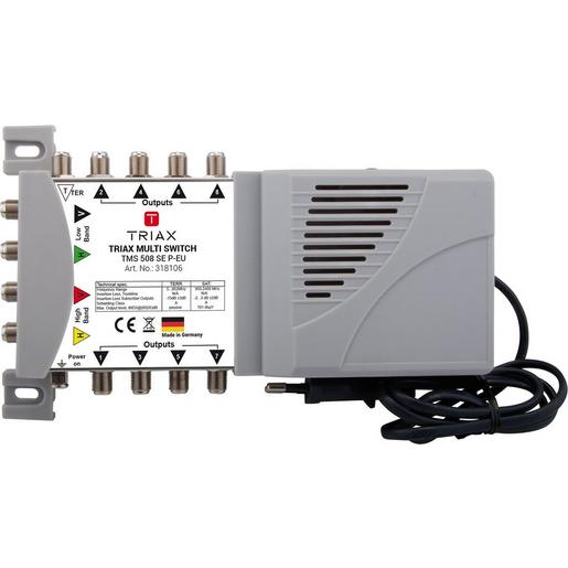 TMS 508 SE P-EU 4 SAT + 1 terr. Eingang, 8fach, mit Netz