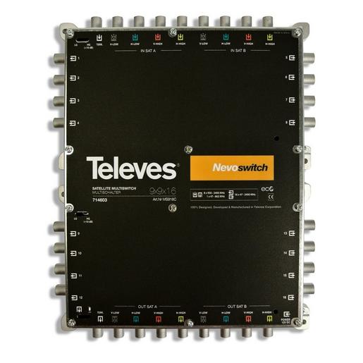 MS916C 9 in 16 Guss-Multischalter NEVO, kask. o