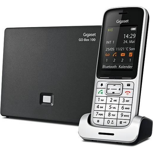Gigaset SL450 A GO platin / Schwarz Gigaset SL450 A GO platin / Schwarz