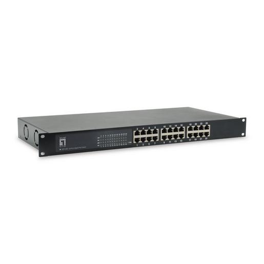 GEP-2421W380 24-Port Gigabit PoE Switch, 802.3at/af P