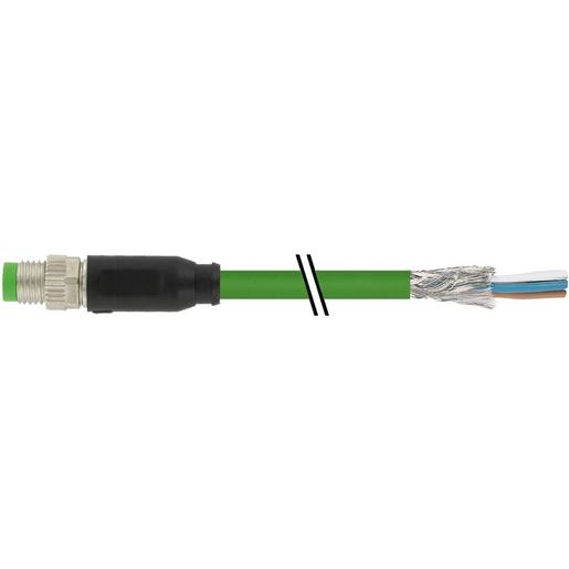 7000-08811-7910100 M8 St. 0° A-kod. freies Ltg-ende geschir